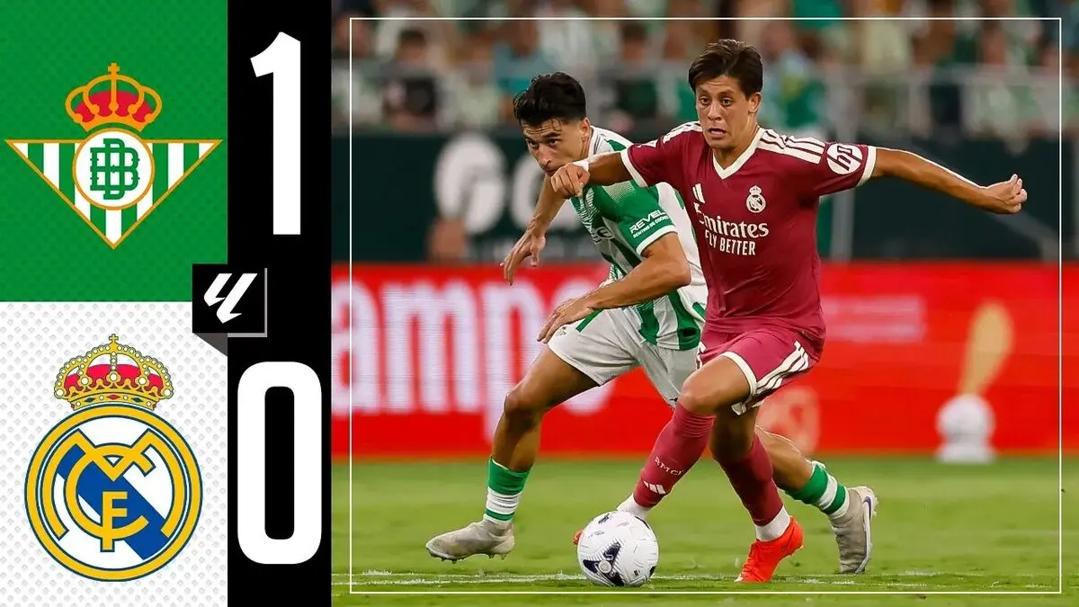 ویدئو: خلاصه بازی رئال بتیس 1 – 0 رئال مادرید