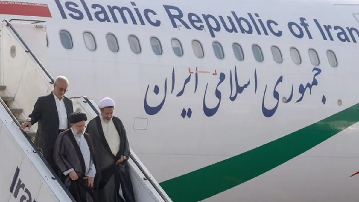 رئیسی از طریق فرودگاه «بم» وارد استان کرمان شد