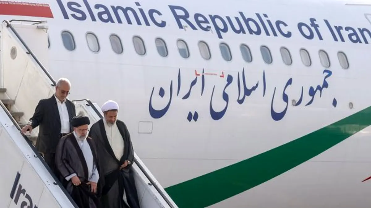 رئیسی از طریق فرودگاه «بم» وارد استان کرمان شد
