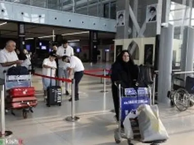 ثبت ۸۳ پرواز و جابه‌جایی بیش از ۹ هزار مسافر در فرودگاه بین‌المللی کیش