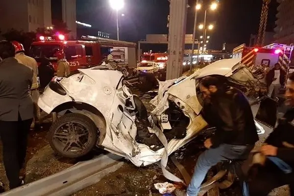 سرعت غیرمجاز و استفاده از تلفن همراه؛ مهمترین عوامل تصادفات بزرگراه‌های تهران 