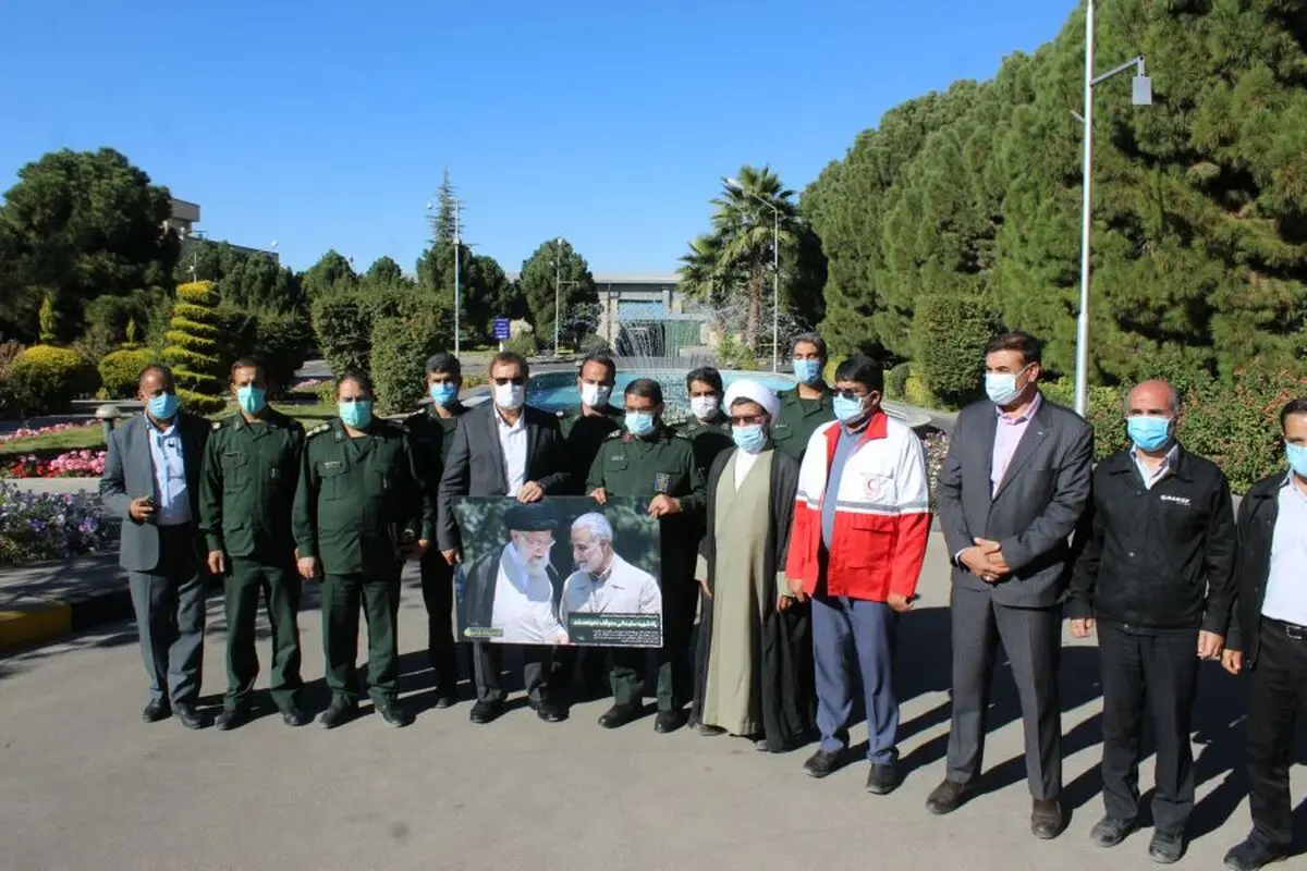  برگزاری رزمایش پدافند غیرعامل گروە صنعتی بارز در کرمان