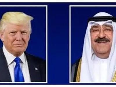گفت‌و‌گوی تلفنی امیر کویت با ترامپ