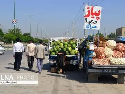 اجرای طرح ساماندهی وانت‌بارفروشان و دست‌فروشان در منطقه ۳