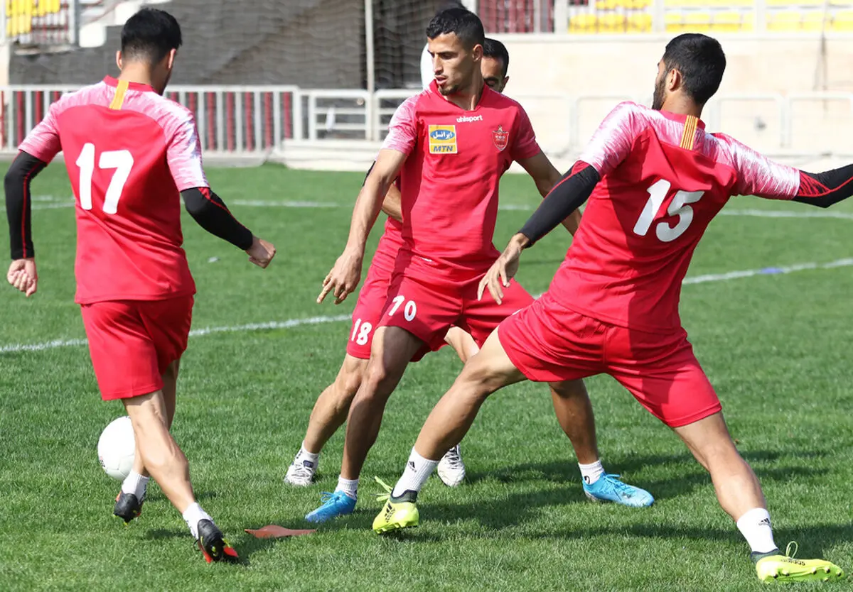 زمان تمرین پرسپولیس تغییر کرد