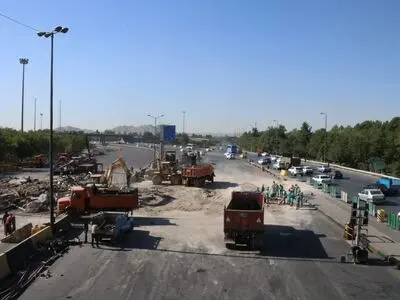 گیت‌های عوارضی بزرگراه شهید کلانتری برداشته شد/ تردد به بهشت رضا از آزادراه بدون ترافیک 