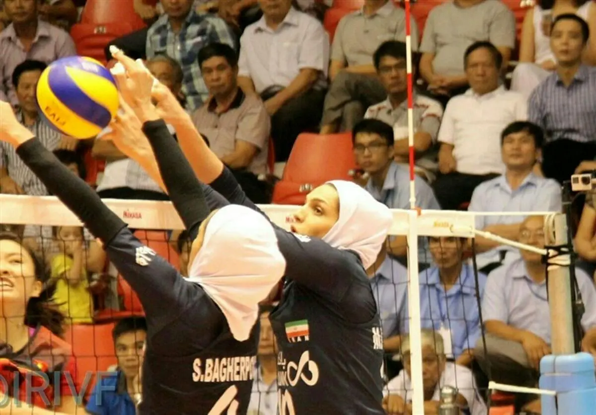 دختران شایسته ایران در مصاف تیم قدرتمند چین 