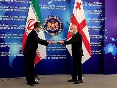 دیدار سفیر جدید ایران با وزیر امور خارجه گرجستان