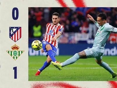 ویدئو: خلاصه بازی اتلتیکو مادرید 0 -1 رئال بتیس‏