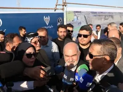سرعت‌گیری پروژه راه‌آهن شلمچه–بصره؛ ۷ کیلومتر خط‌آهن در شش ماه آماده شد