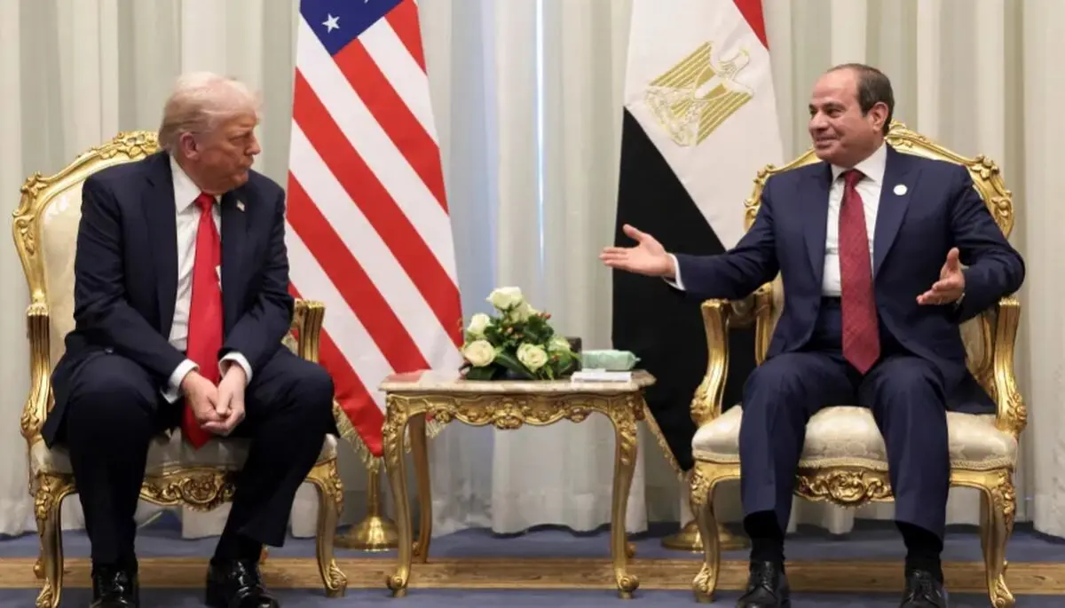السیسی: هیچ‌کسی جز ترامپ نمی‌تواند جنگ را متوقف کند!