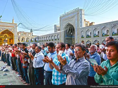 نماز عید سعید فطر در مشهد مقدس‎