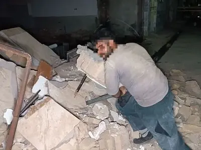 فداکاری کارگر مصدوم برای جلوگیری از انفجار