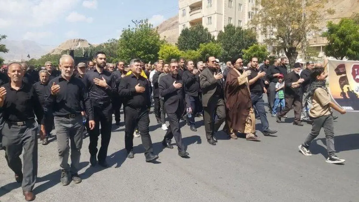 همنوایی جاماندگان اربعین با دلسوختگان عاشورایی در ماکو
