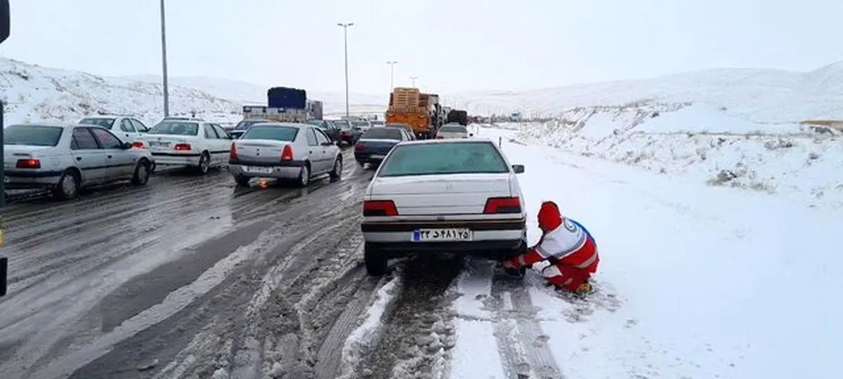 آماده باش هلال احمر در پی هشدار قرمز هواشناسی