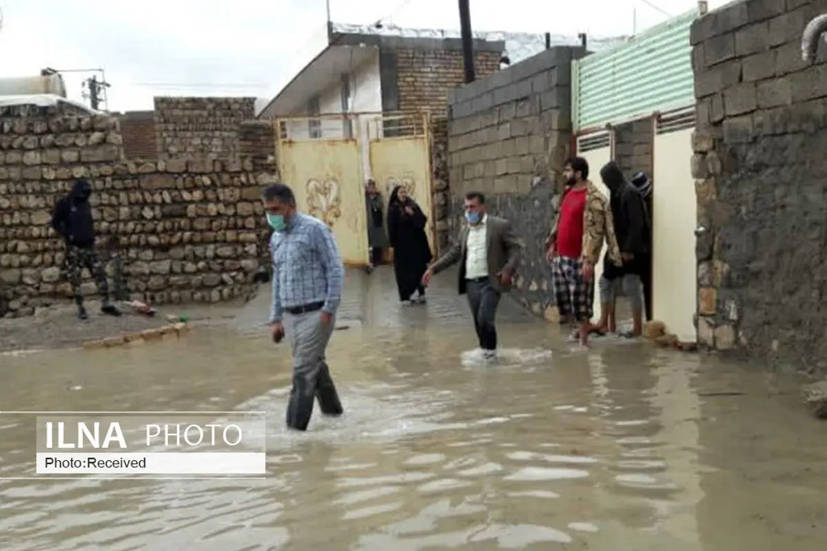 چند منزل مسکونی در روستاهای قزوین دچار آبگرفتگی شد