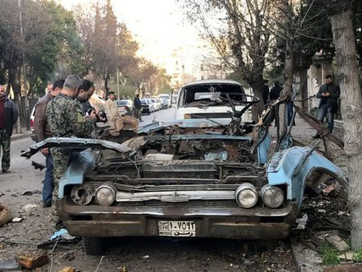 انفجار بمب در دمشق