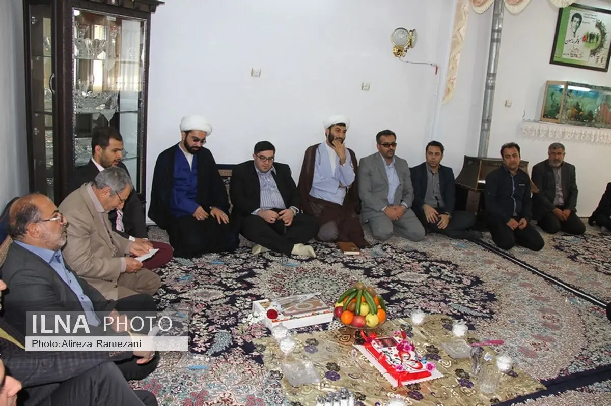 دیدار مسولان بخش قلعه‌نو با جانبازان سرافراز میهن اسلامی