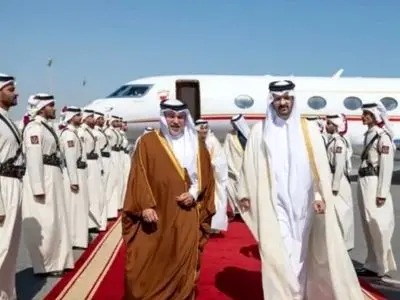 سفر ولیعهد بحرین به قطر
