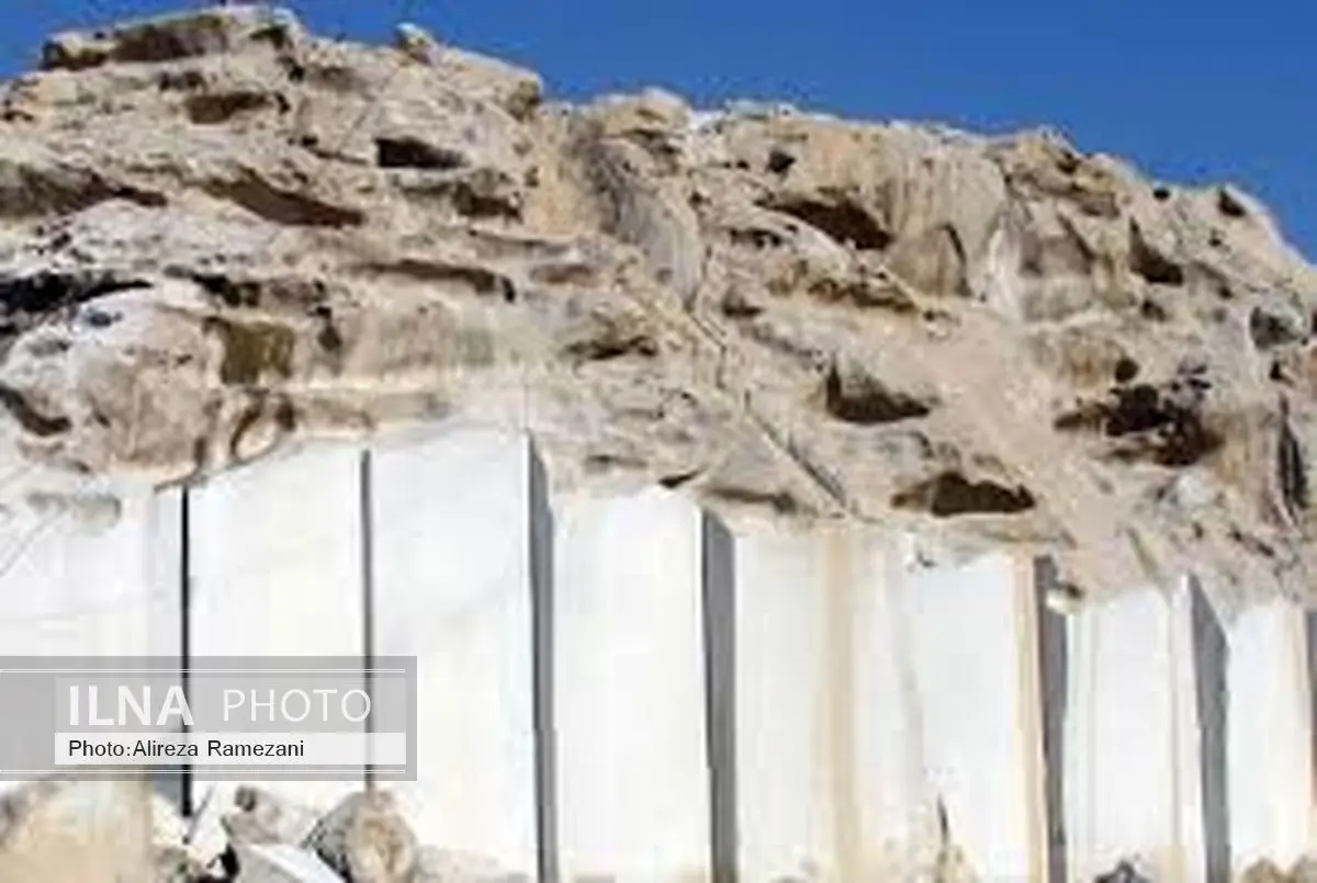 صدور هزار تن سنگ مرمر از ریگان به چین