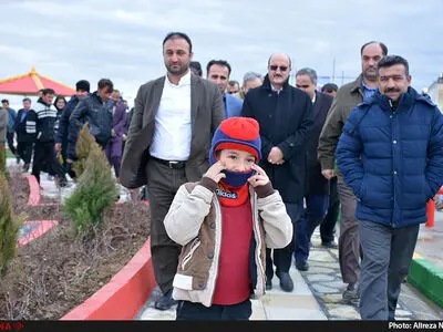 بهره برداری از چند طرح عمرانی در بویین زهرا