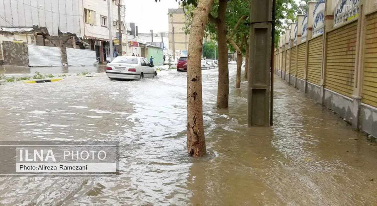احتمال وقوع سیلاب و آبگرفتگی معابر عمومی کرمان