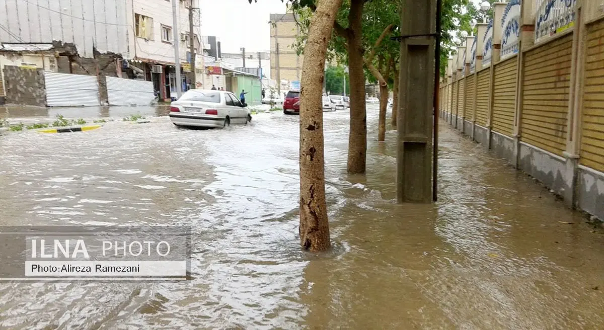 احتمال وقوع سیلاب و آبگرفتگی معابر عمومی کرمان
