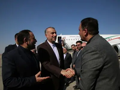 امیرعبداللهیان وارد دمشق شد