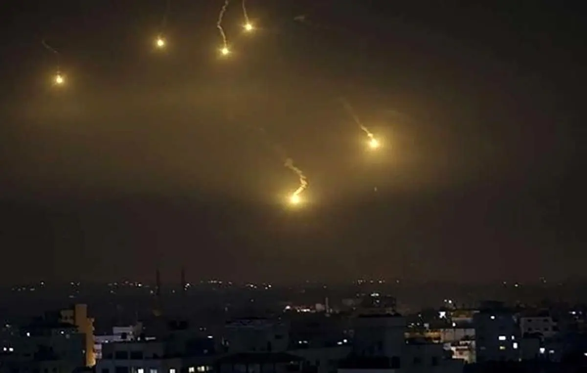 Syrian air defense intercepts missiles fired by Zionists