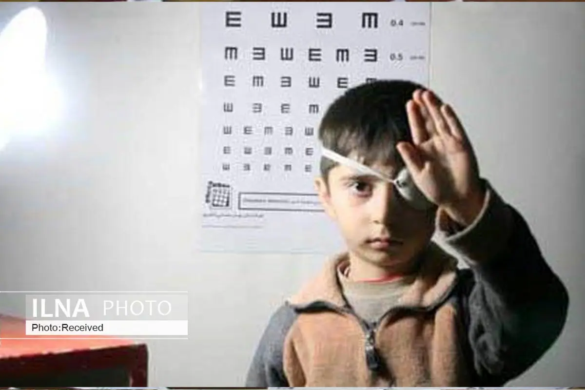 غربالگری بینایی برای کودکان جامانده از طرح پیشگیری تنبلی چشم در قزوین