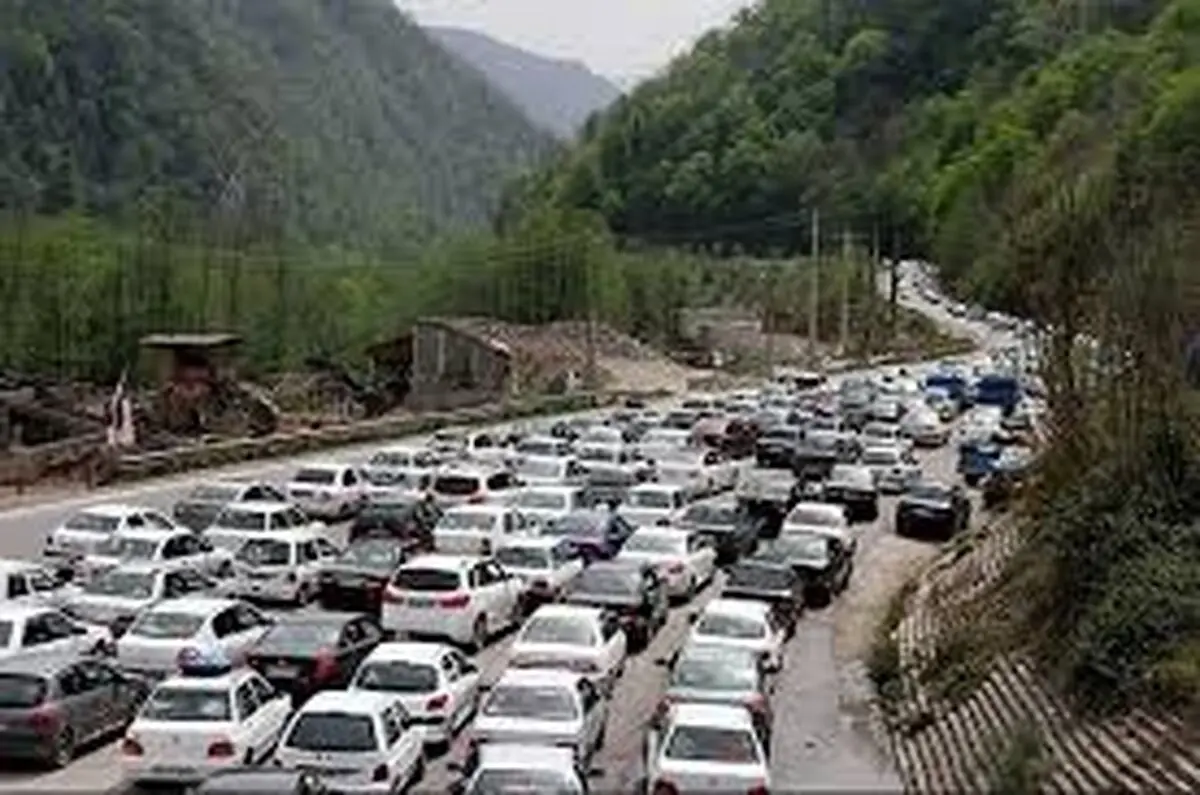 جاده‌های مازندران زیر بار ترافیک بازگشت مسافران است