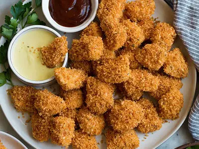 طرز تهیه ناگت‌مرغ در فر