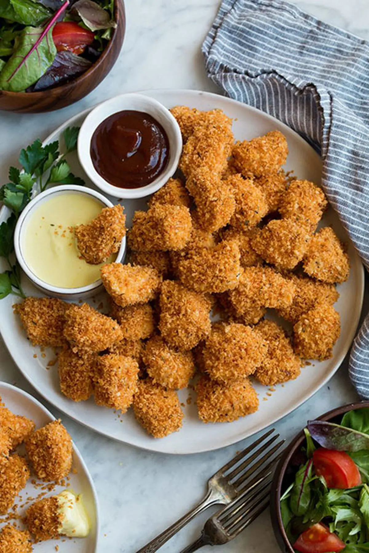 طرز تهیه ناگت‌مرغ در فر