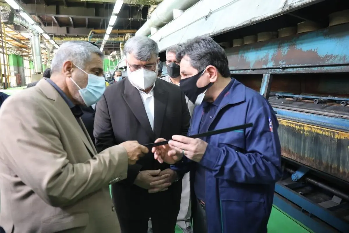بازدید استاندار خراسان رضوی از ۲ واحد صنعتی و تولیدی