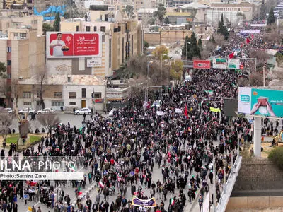 راهپیمایی ۲۲ بهمن در شیراز