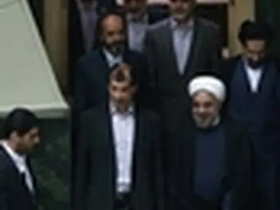 روحانی وارد مجلس شد