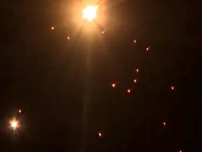 تصاویر رویترز از بارش موشک در تل‌آویو و قدس اشغالی + فیلم