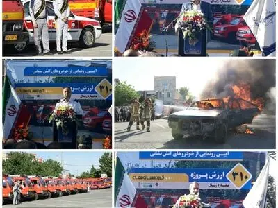 ۱۱ دستگاه خودرو به ناوگان سازمان آتش‌نشانی شهرداری کرج اضافه شد