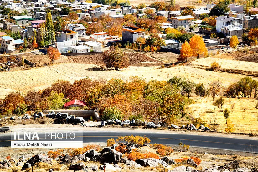  طبیعت پاییزی روستای سرسختی علیا