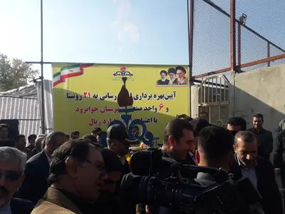 گازرسانی به ۲۱ روستا و ۶ واحد صنعتی در شهرستان جوانرود