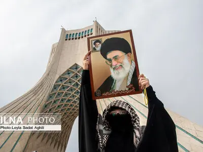 مراسم راهپیمایی ۲۲ بهمن در تهران ( 3 )