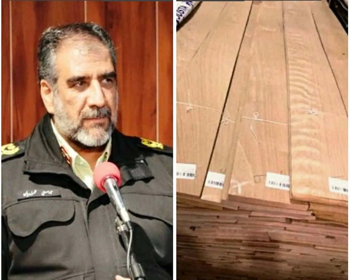 کشف بار چوب فاقد بارنامه گمرکی به ارزش 3 میلیارد در جاده کرج/ یک قاچاقچی دستگیر شد 