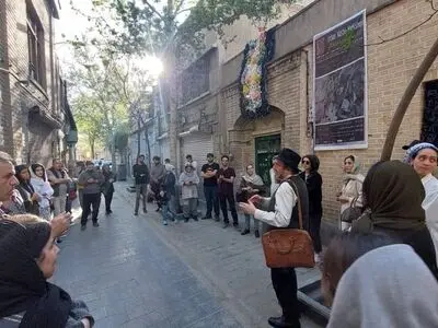 پسماندها تبدیل به آثار هنری شدند/ تولدی دوباره برای محله سنگلج