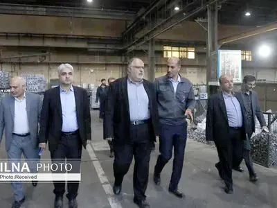 بازدید استاندار قزوین از واحدهای صنعتی البرز