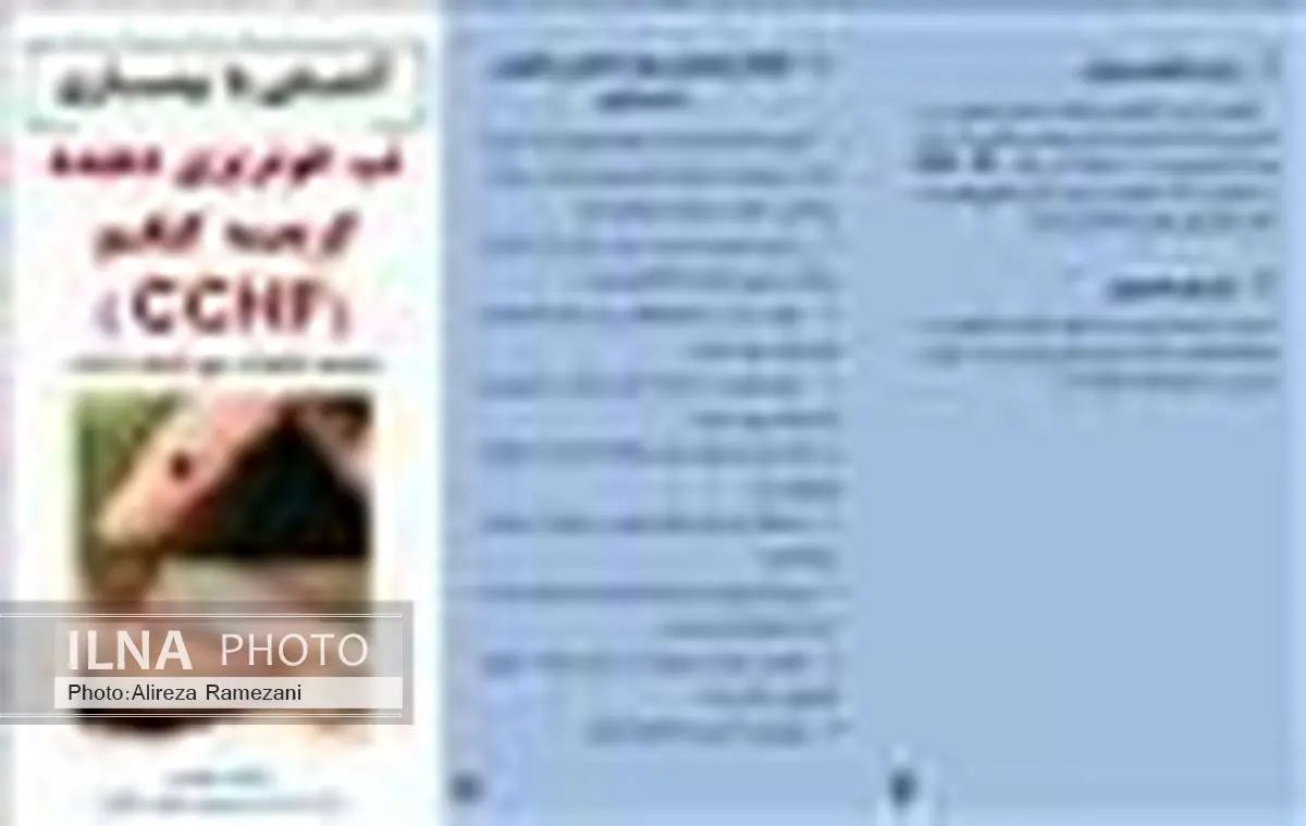 بیماری تب خونریزی دهنده کریمه کنگو را جدی بگیریم