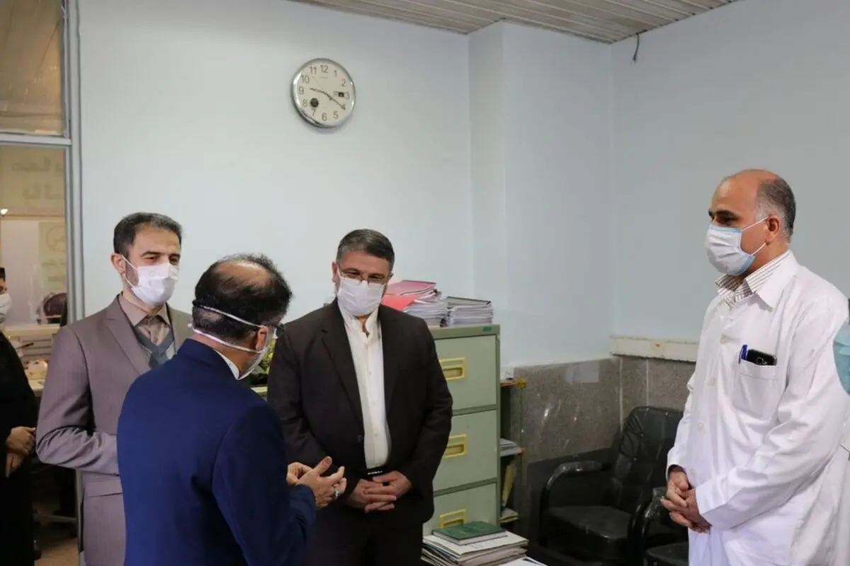 بازدید رئیس سازمان پزشکی قانونی از پزشکی قانونی خوزستان 