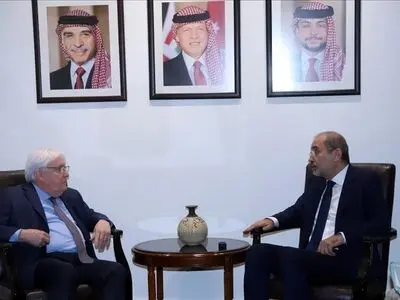 دیدار مارتین گریفیث با ایمن الصفدی 