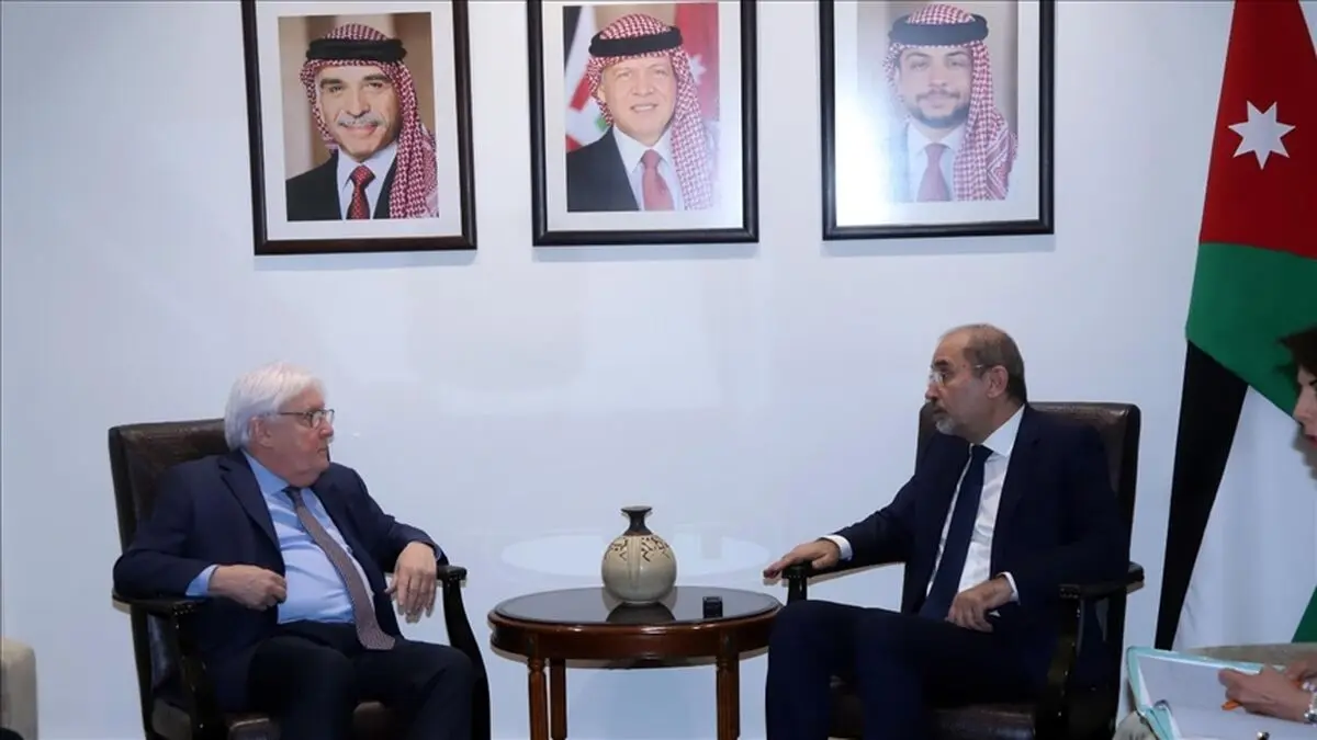 دیدار مارتین گریفیث با ایمن الصفدی 