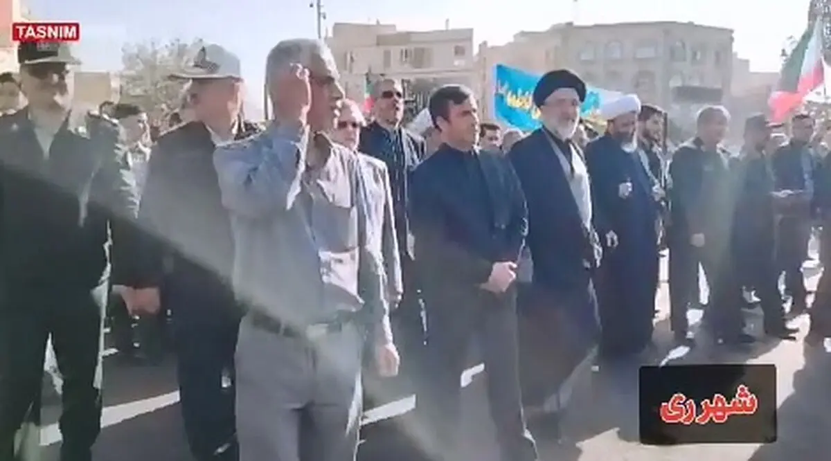 طنین ‌فریاد مرگ بر آمریکا در شهرری + فیلم