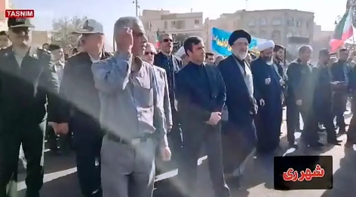 طنین ‌فریاد مرگ بر آمریکا در شهرری + فیلم